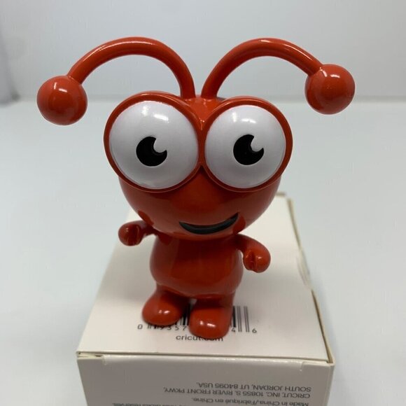Cricut Cutie PERSIMMON Red Cricut Collectible Craft Room Decor Figure Boxed K - Picture 1 of 8